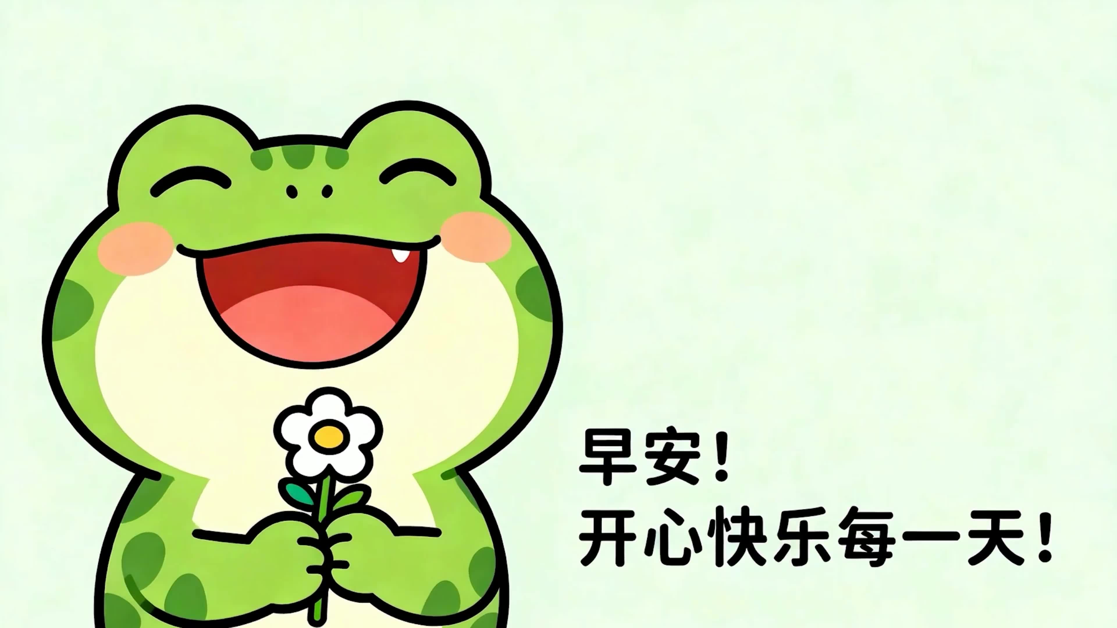 早安开心的每天一天