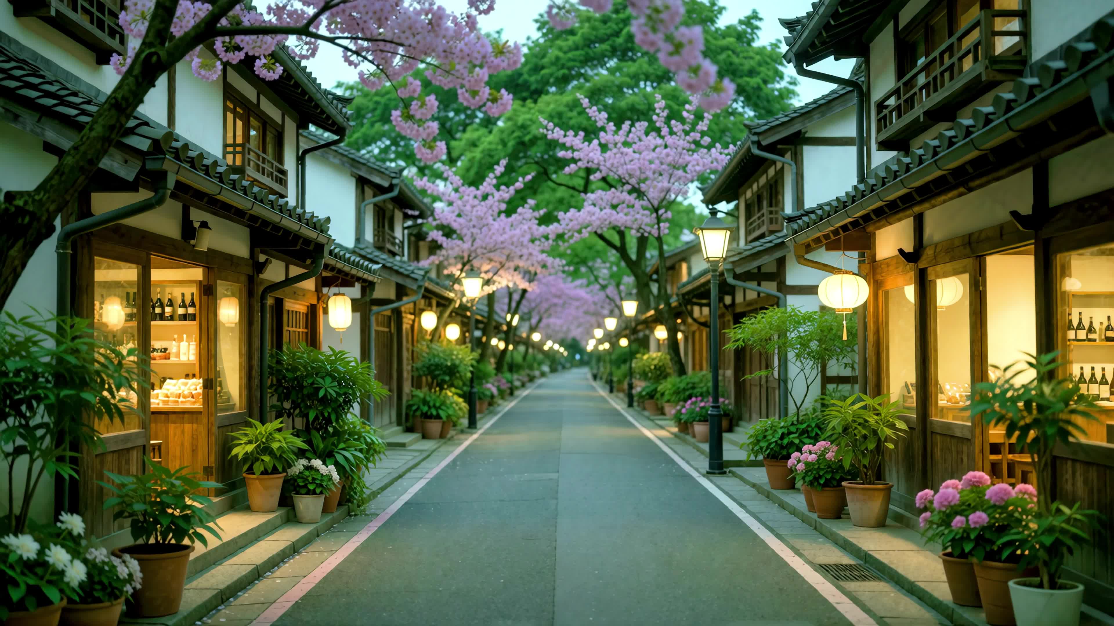 樱花古巷