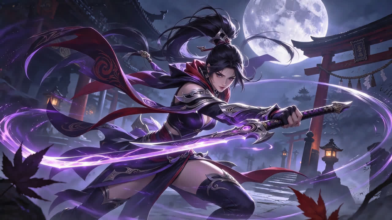 紫月阿卡丽