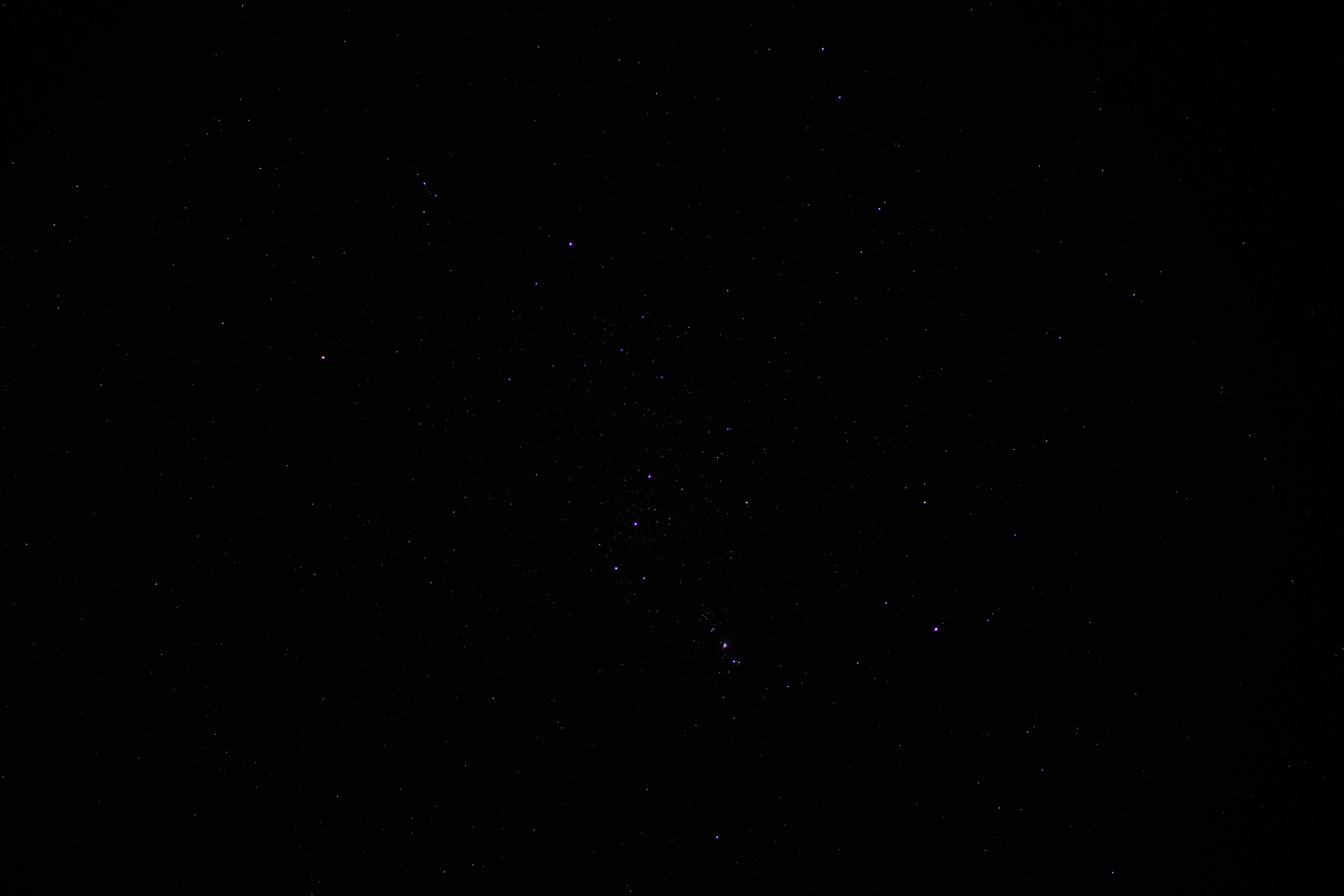 猎户座 星座 繁星点点的_11084