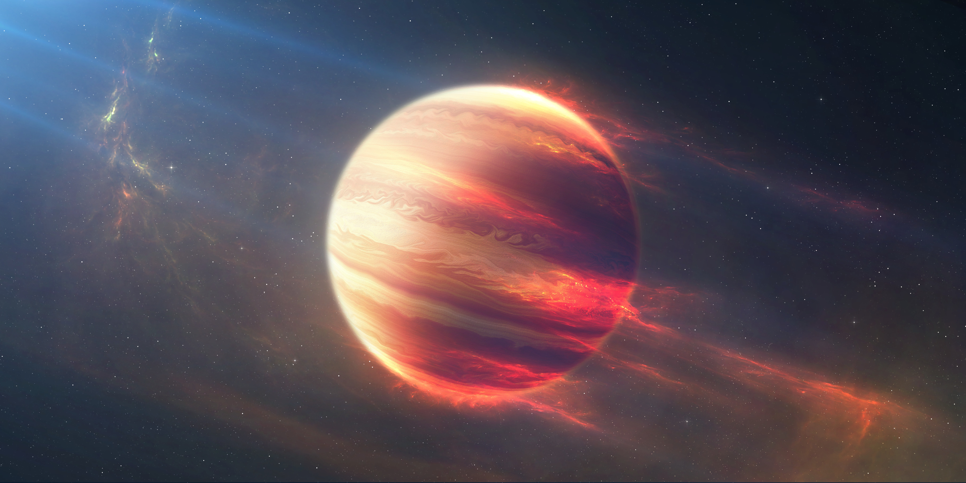 空间 火行星4K图片_7047