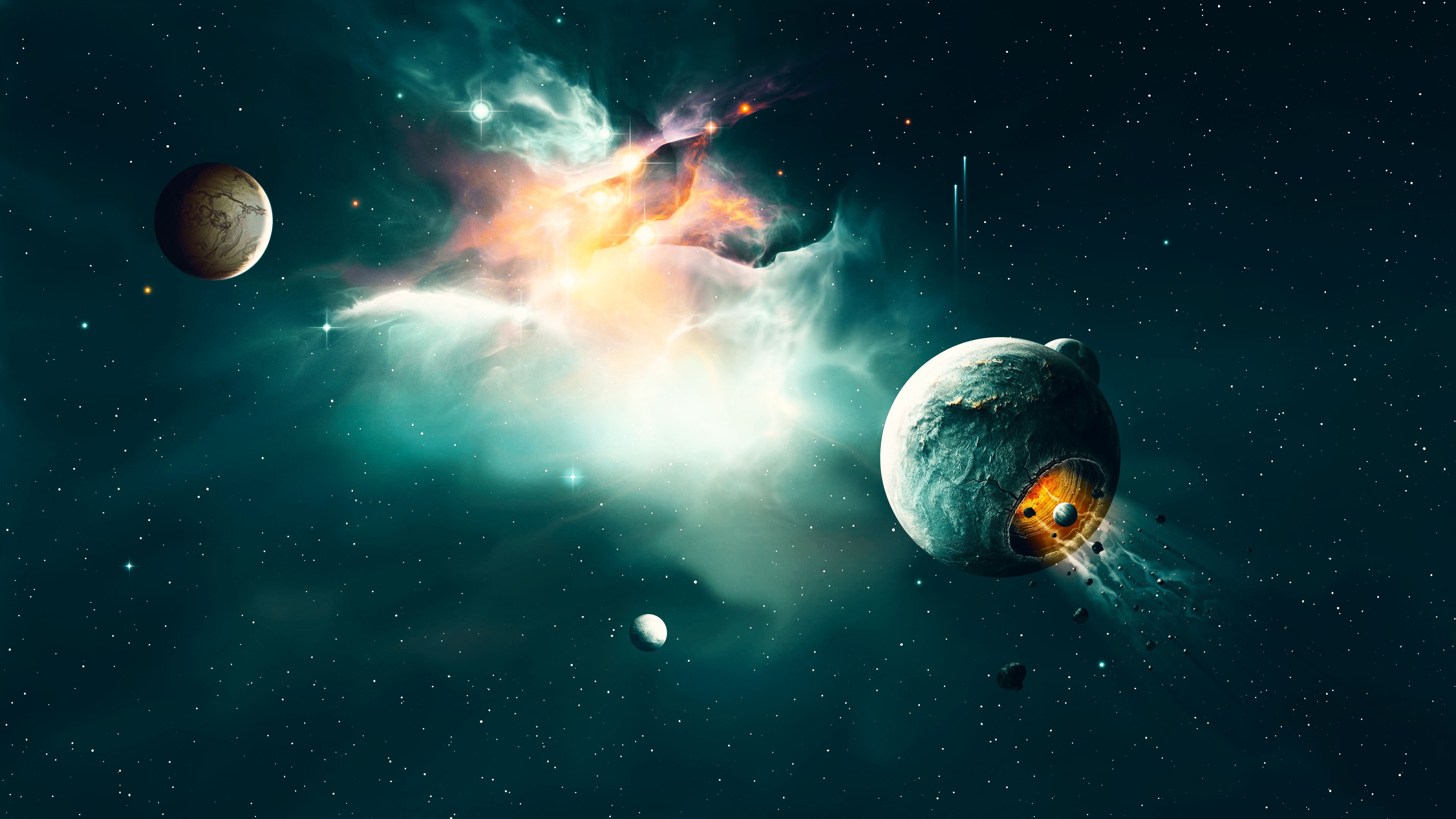 空间宇宙星系4K壁纸_9853