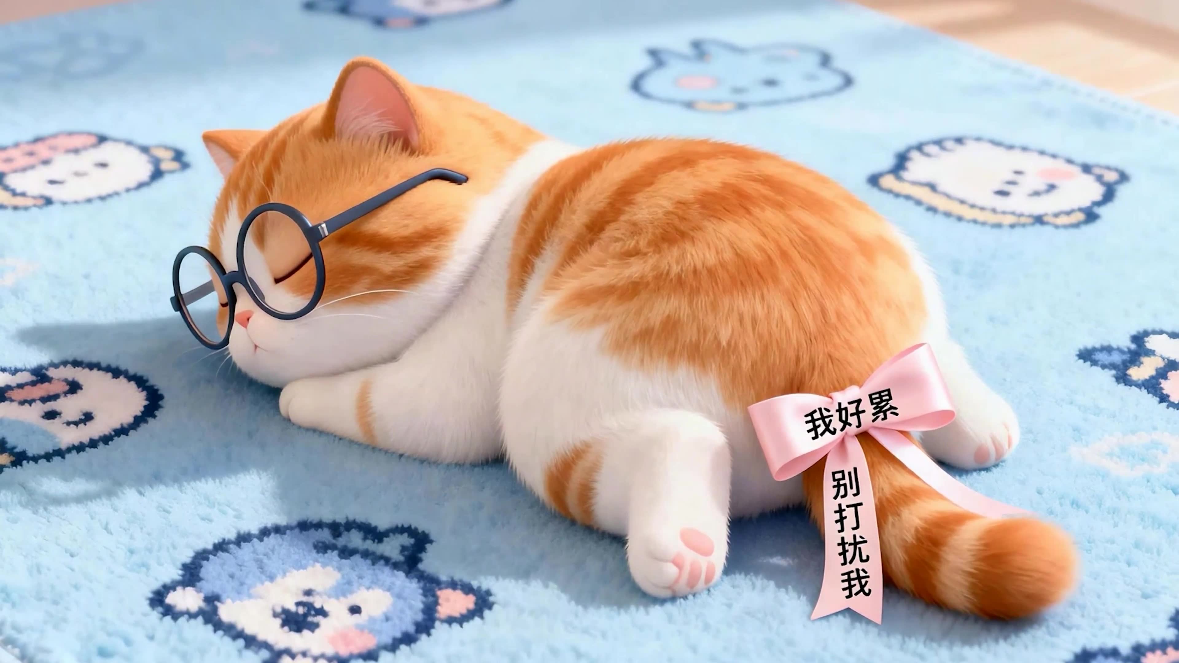 躺平猫咪
