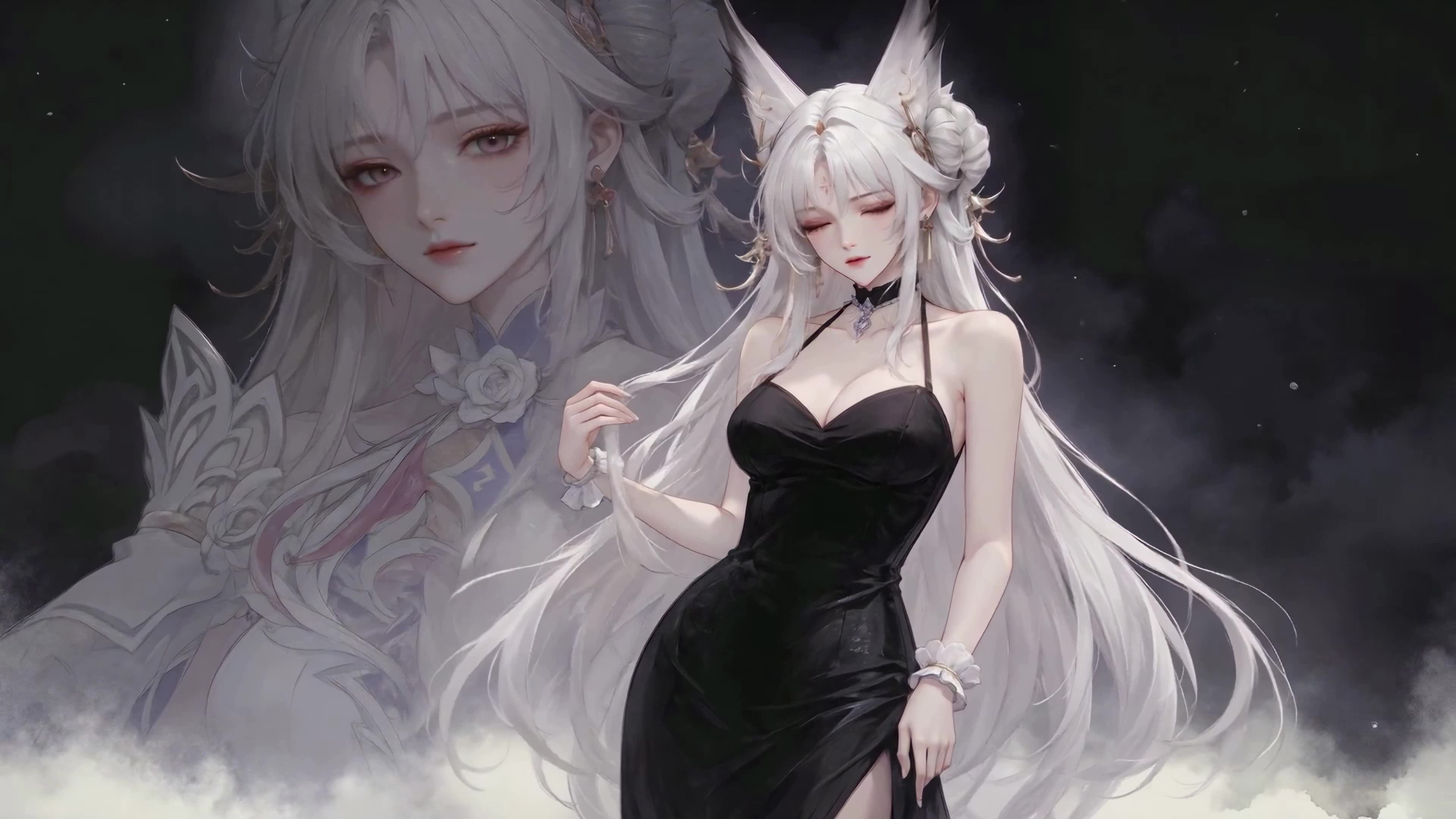 黑裙少女-心月狐