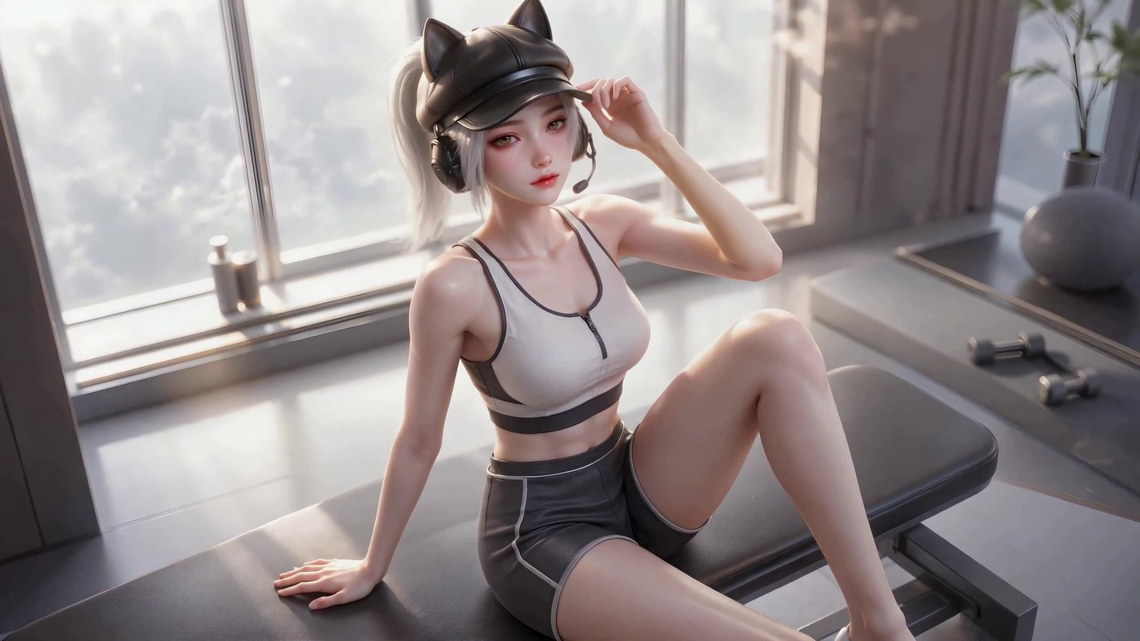 健身房少女-露娜