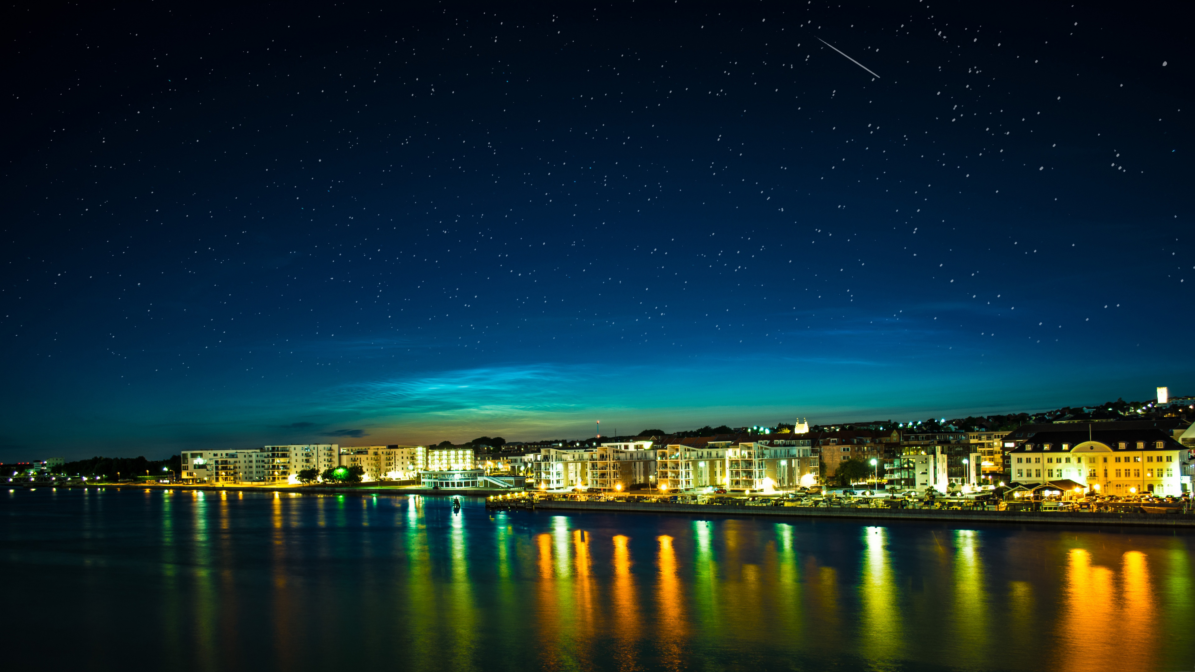 美丽的夜晚风景4k壁纸_5884