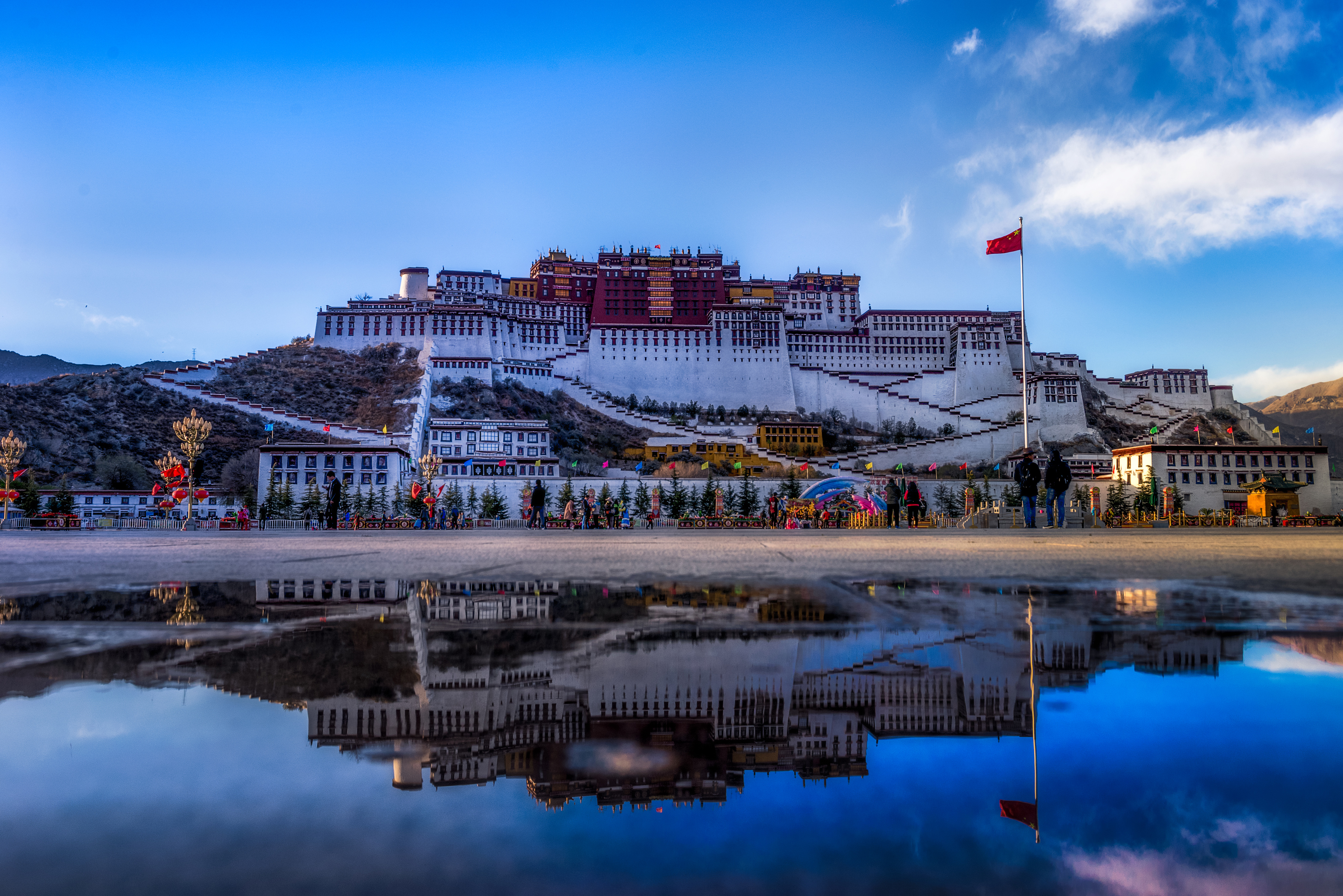 美丽的布达拉宫4k风景图_5451