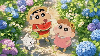 夏日花园童趣时光