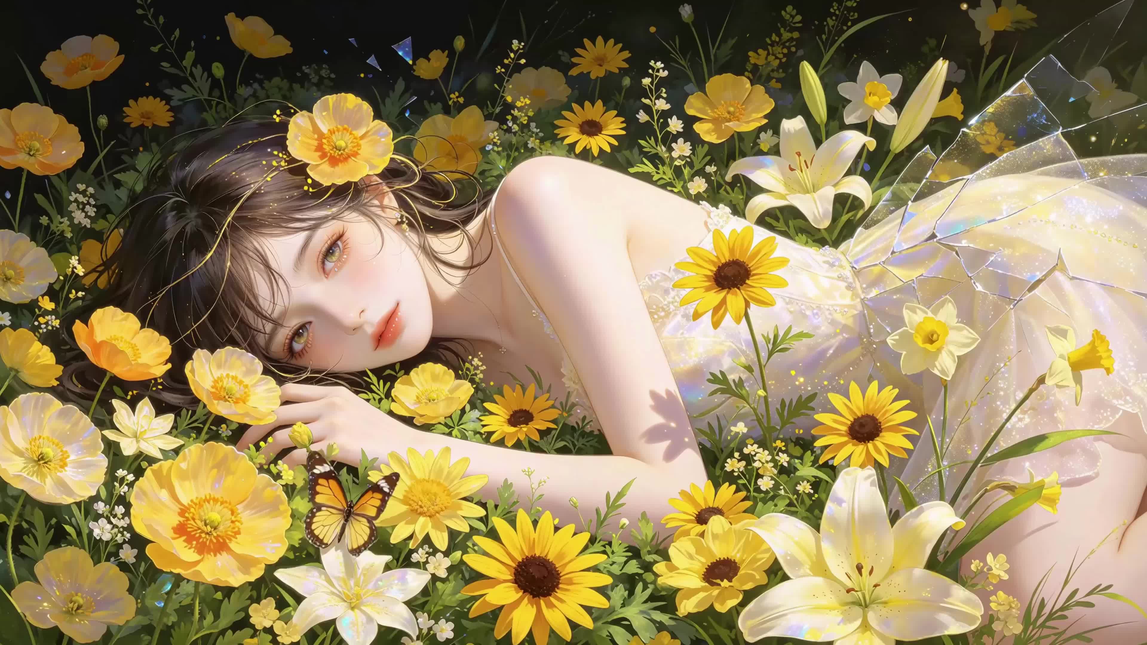 花海美女