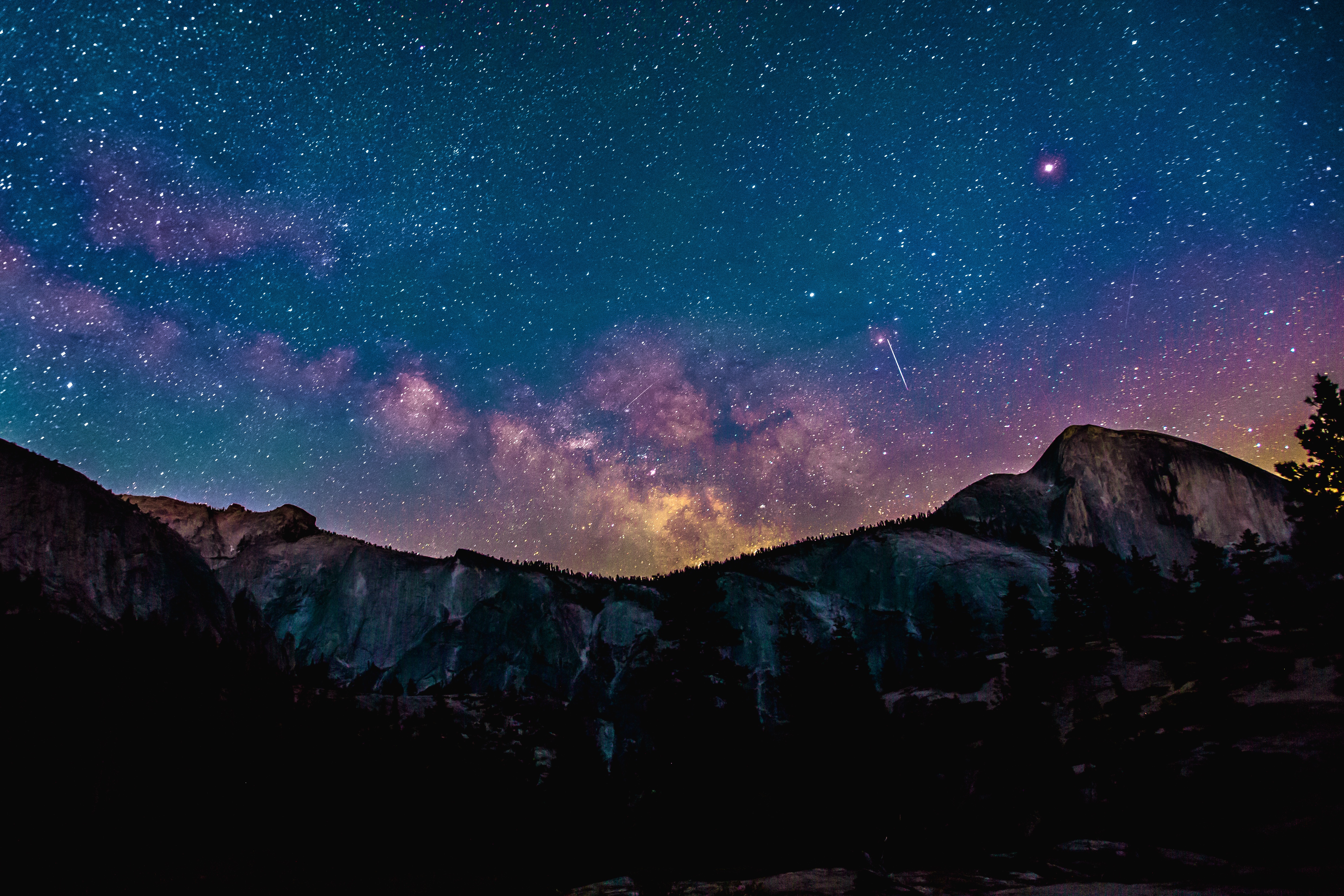 美妙的星空4K高清图片壁_7723
