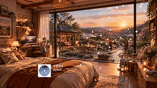 夕阳小屋(乡村)