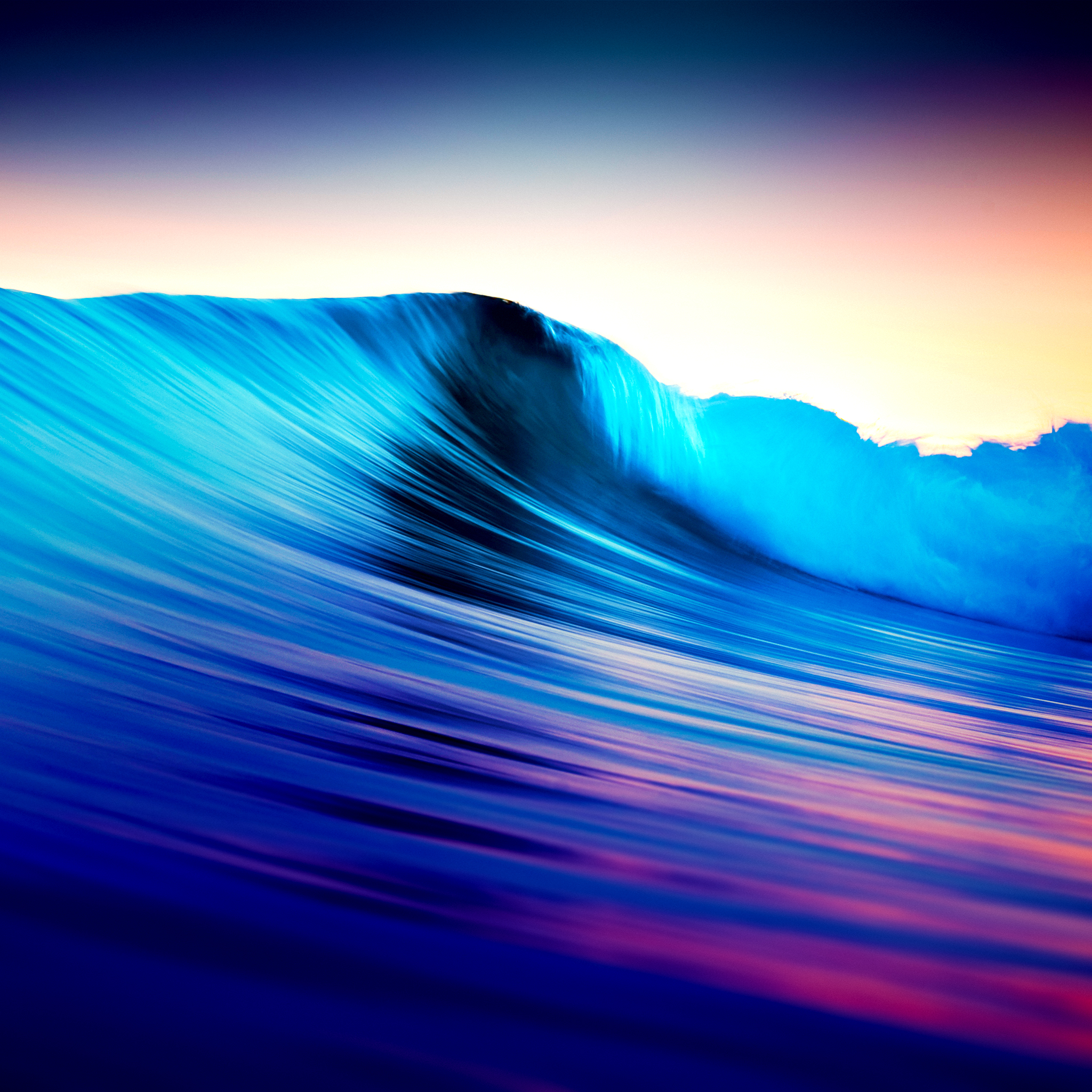 蓝色海浪ios 2048x2048_16734