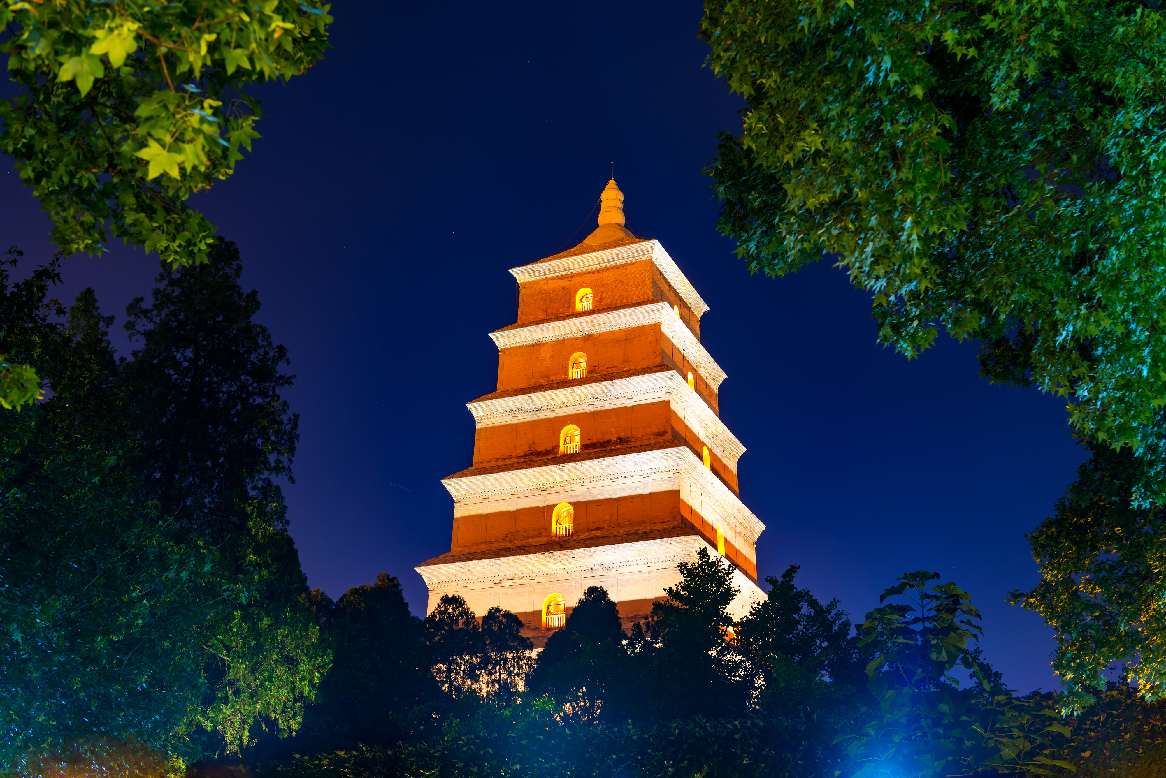 西安古镇风景高清图片素_5181