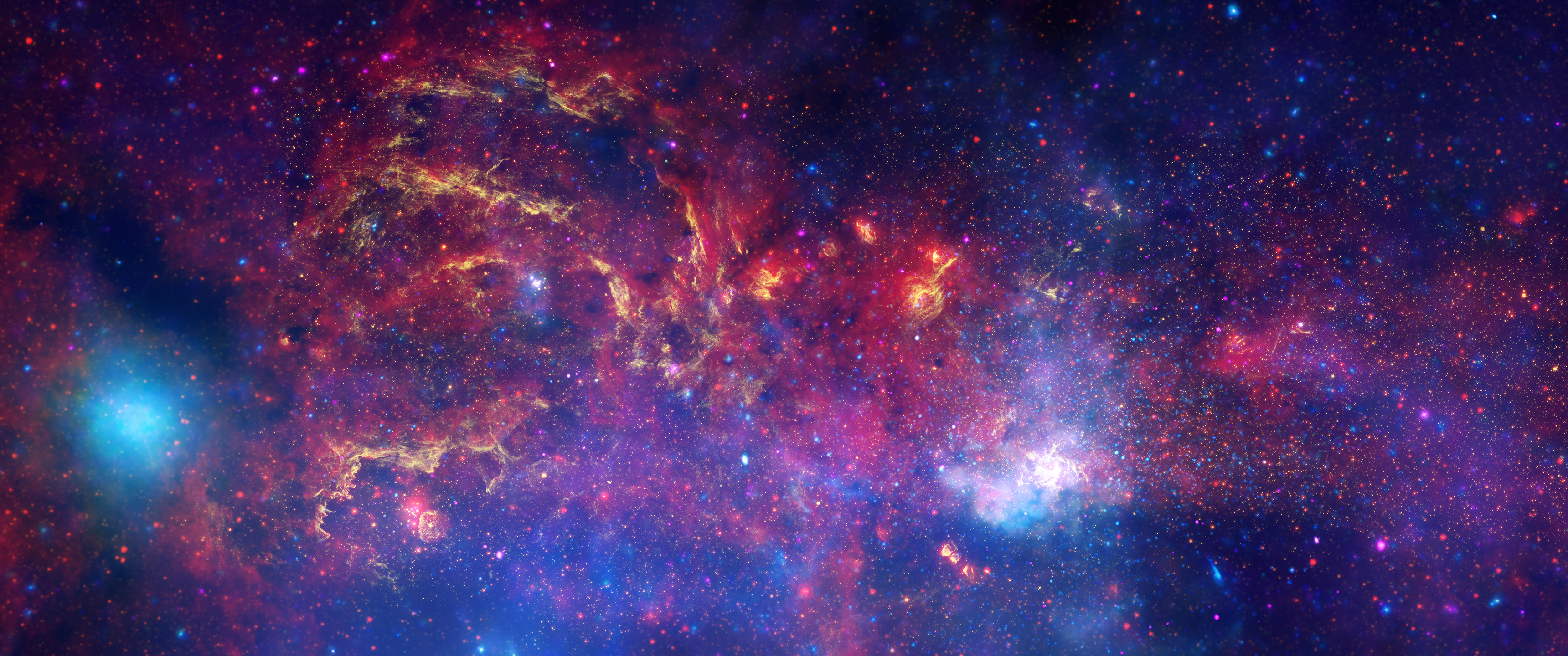 银河系带鱼屏壁纸3440x1_18569