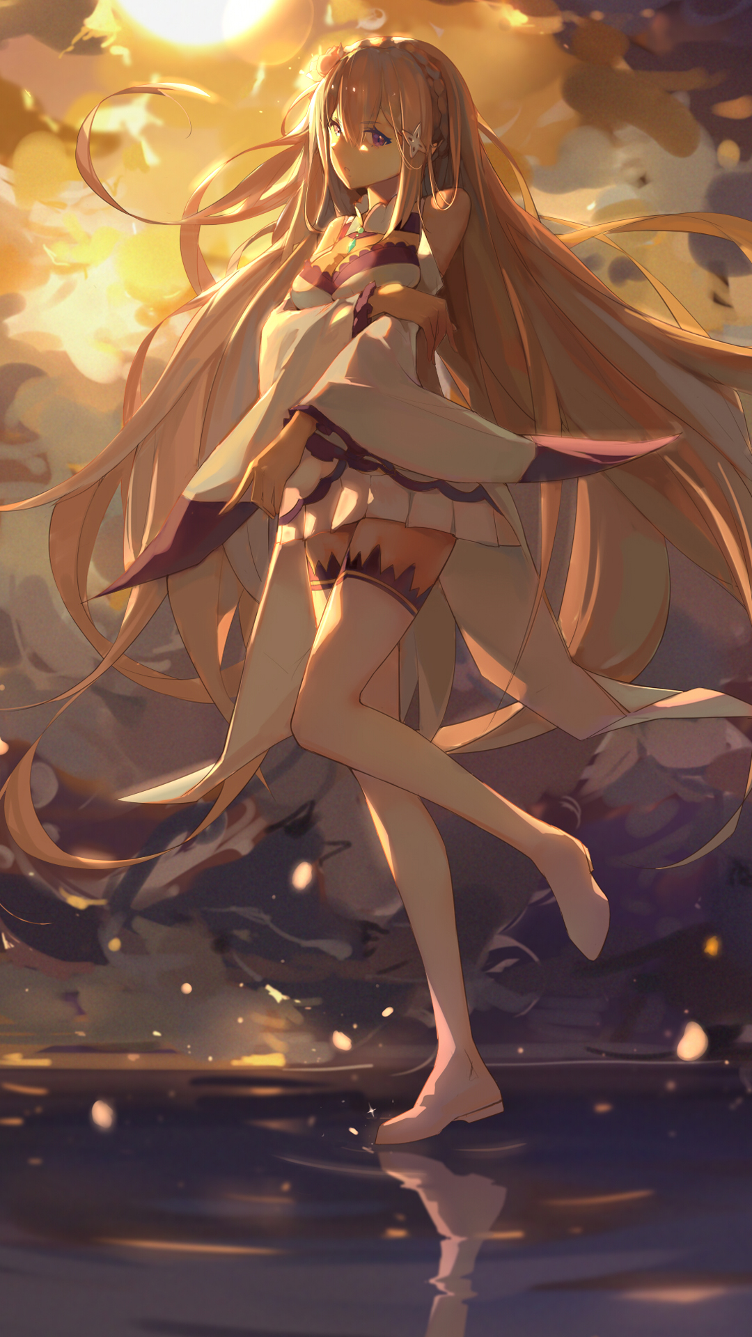 长发动漫少女手机壁纸10_18601