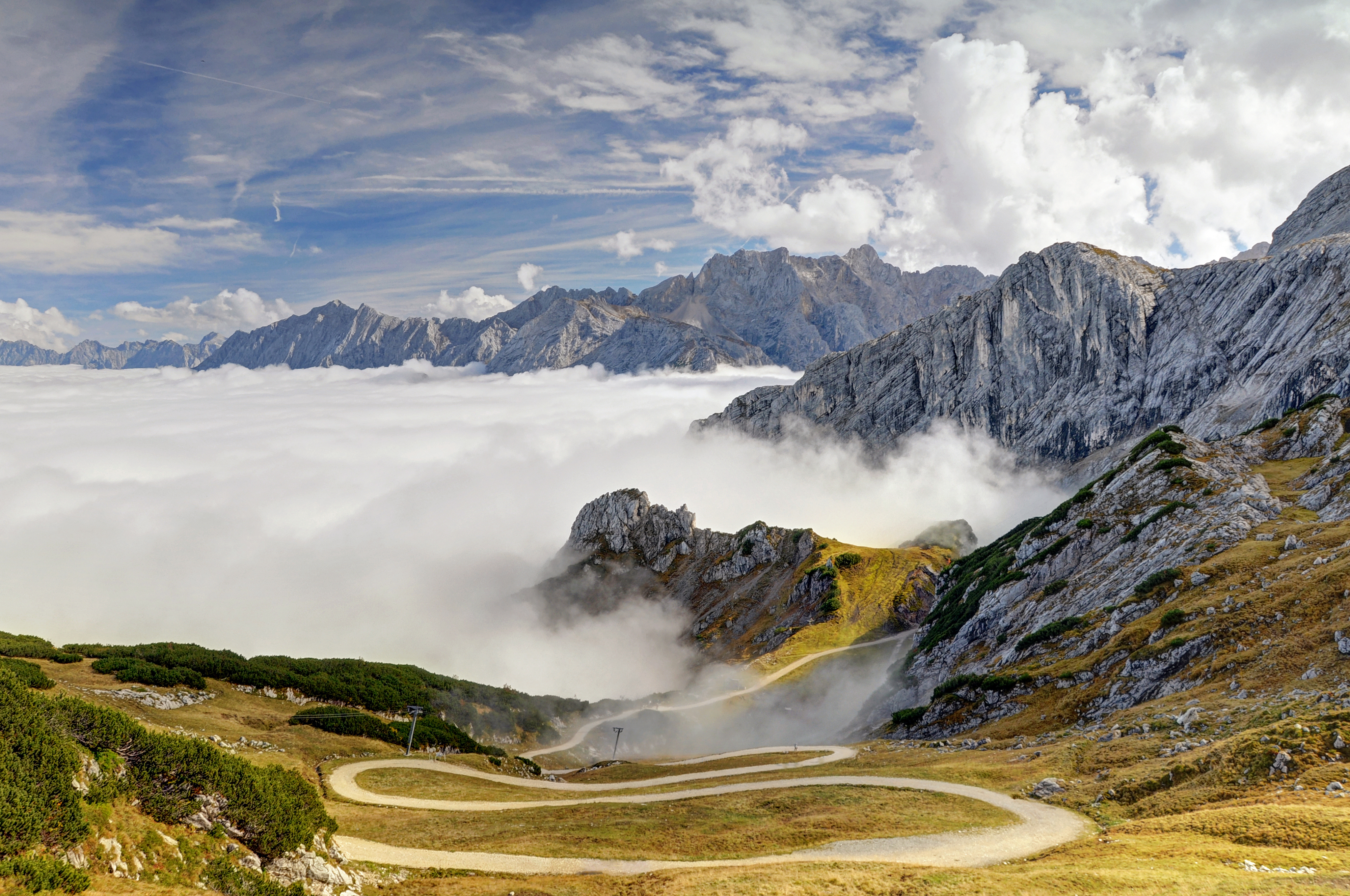 阿尔卑斯山 山峰 山坡 4_9203