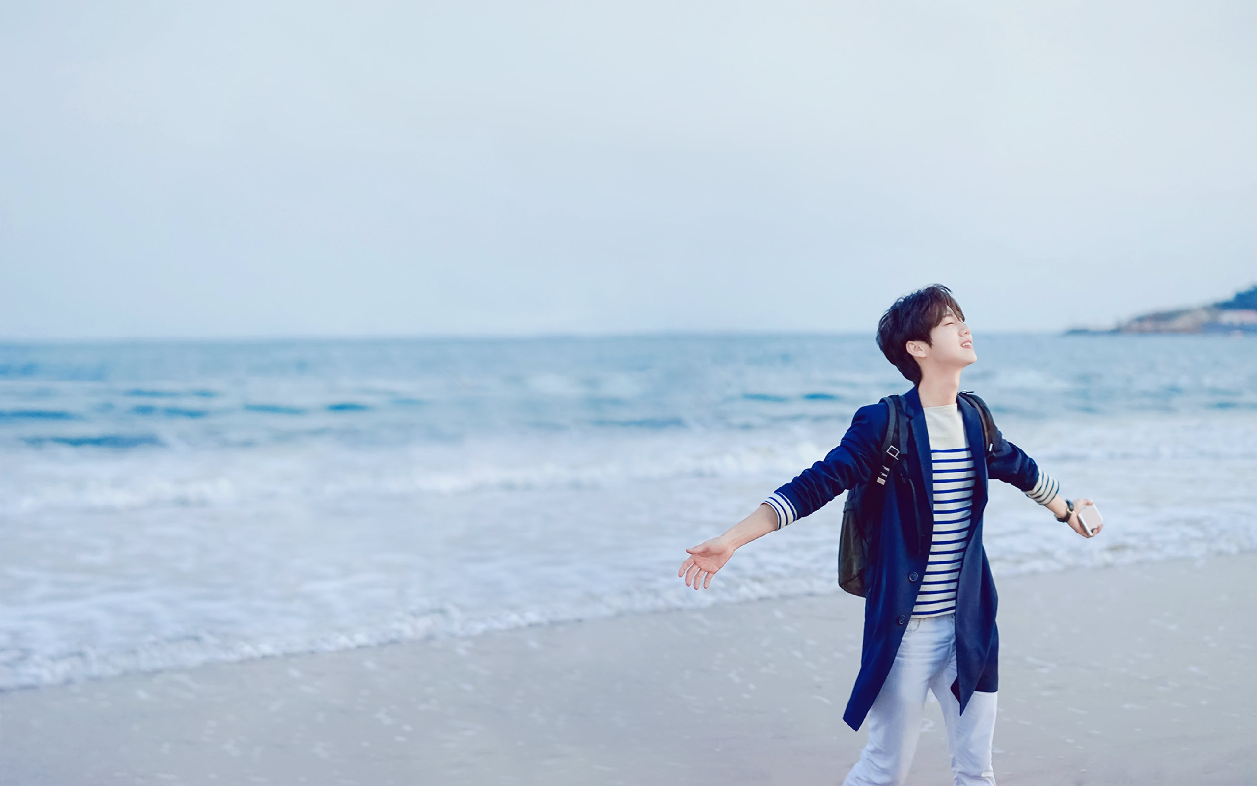 鹿晗海边写真图片_5121