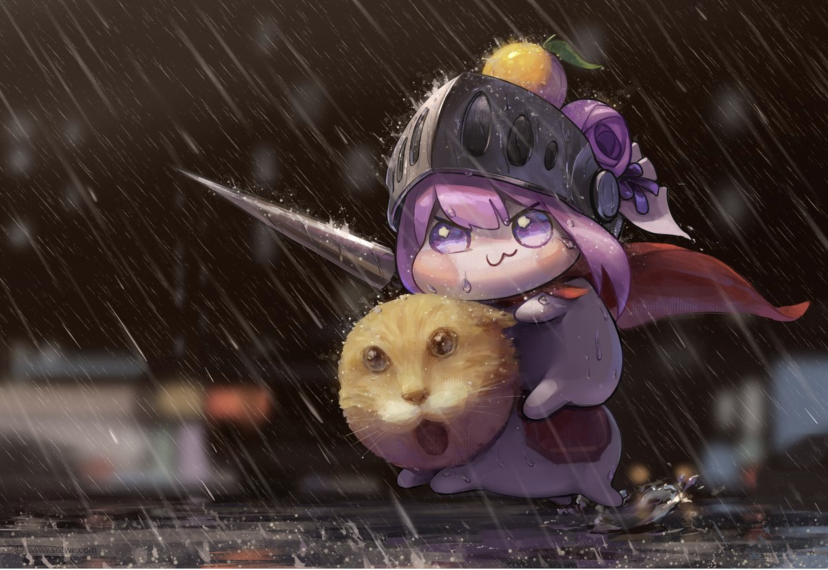 雨中冲锋