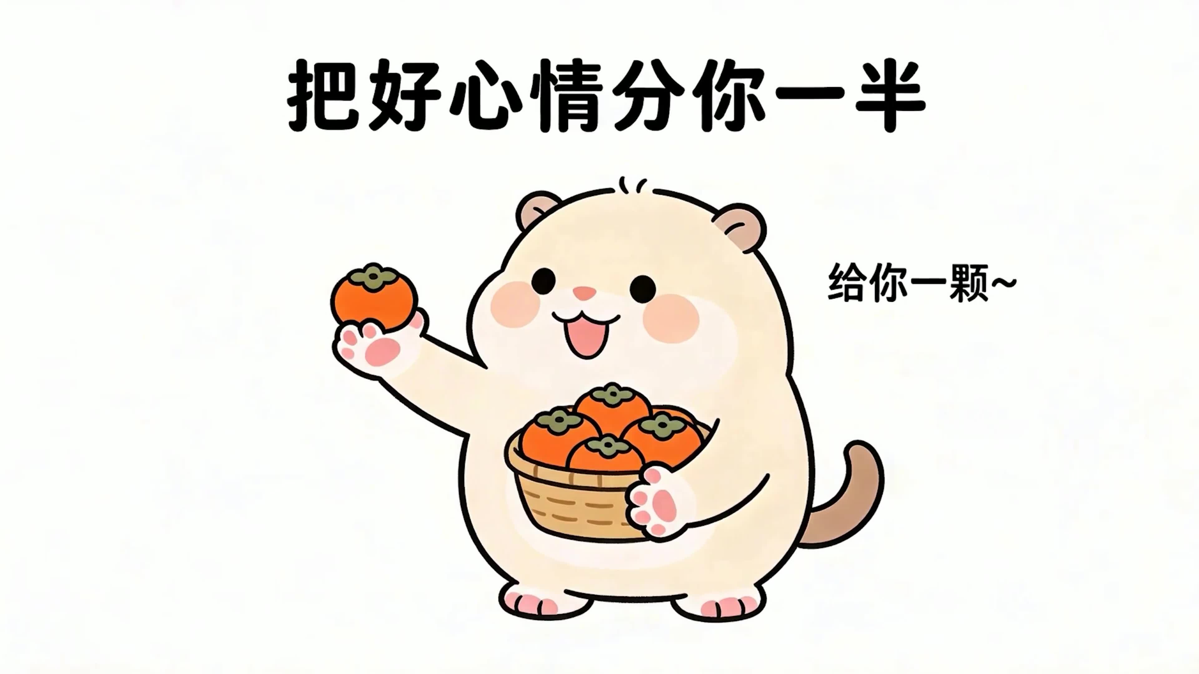 把好心情分一半给你