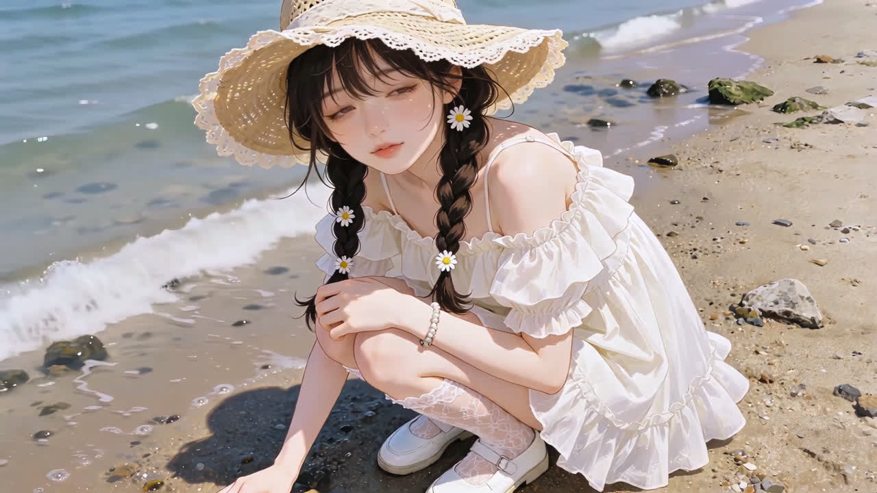 海边姑娘