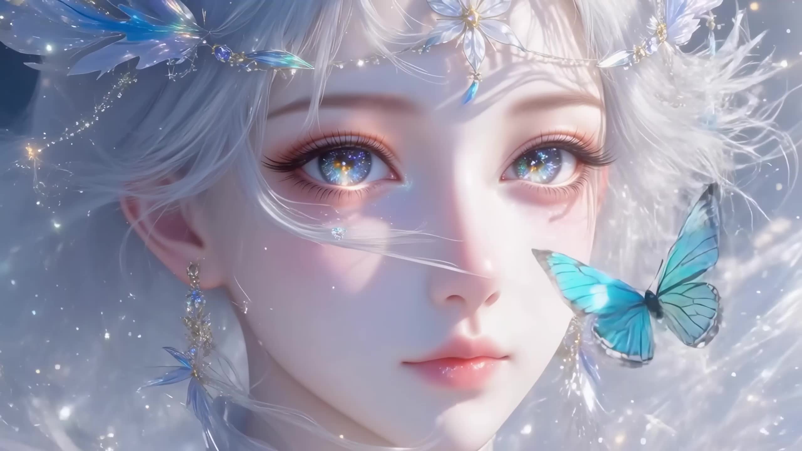 淡蓝眼睛