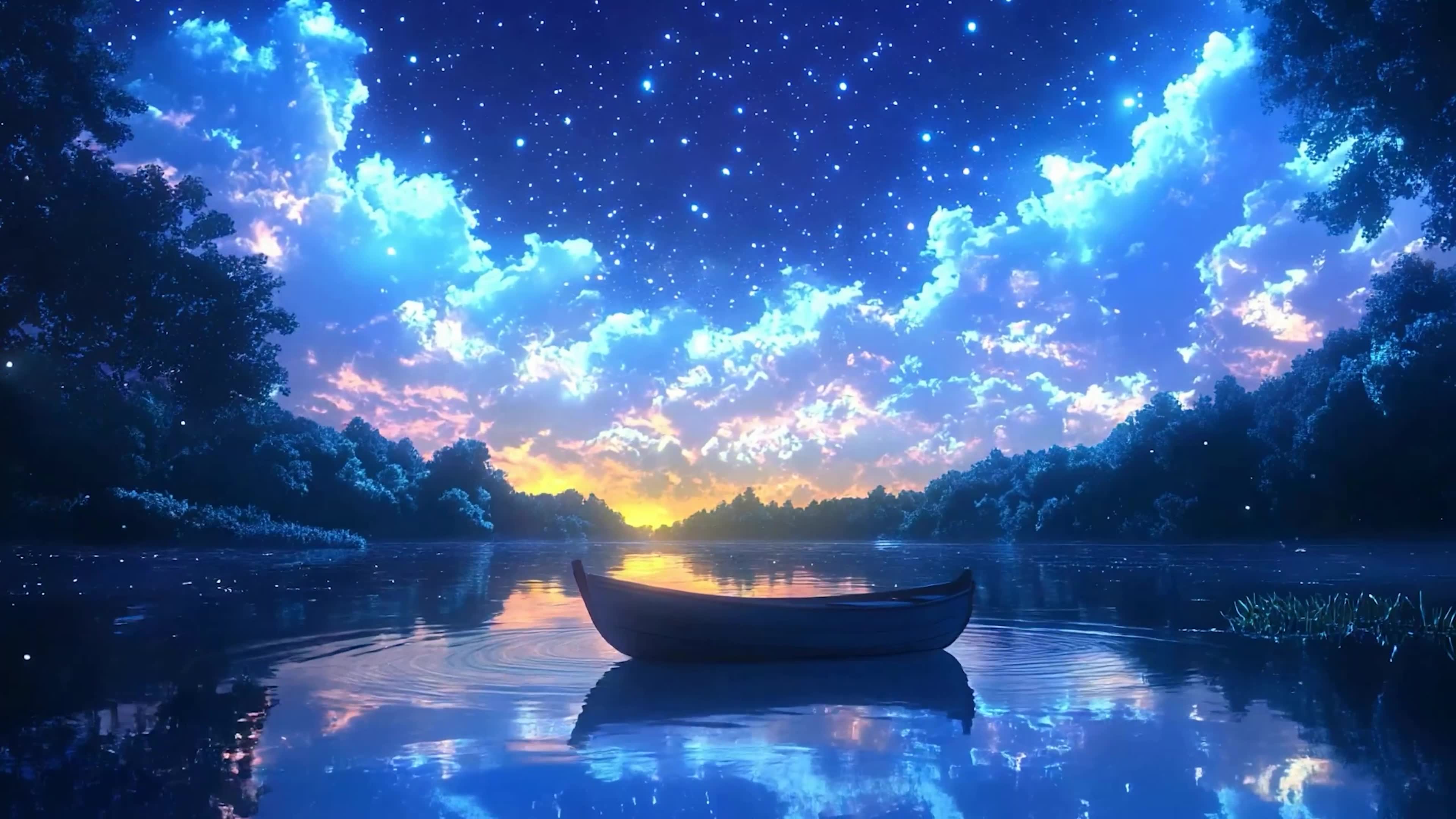 夜景星空