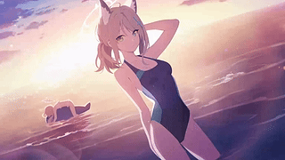 泳装白子