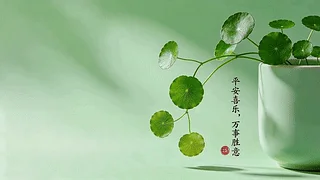 护眼铜钱草