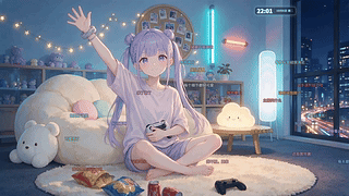 弹幕少女·【游戏房·动态壁纸】