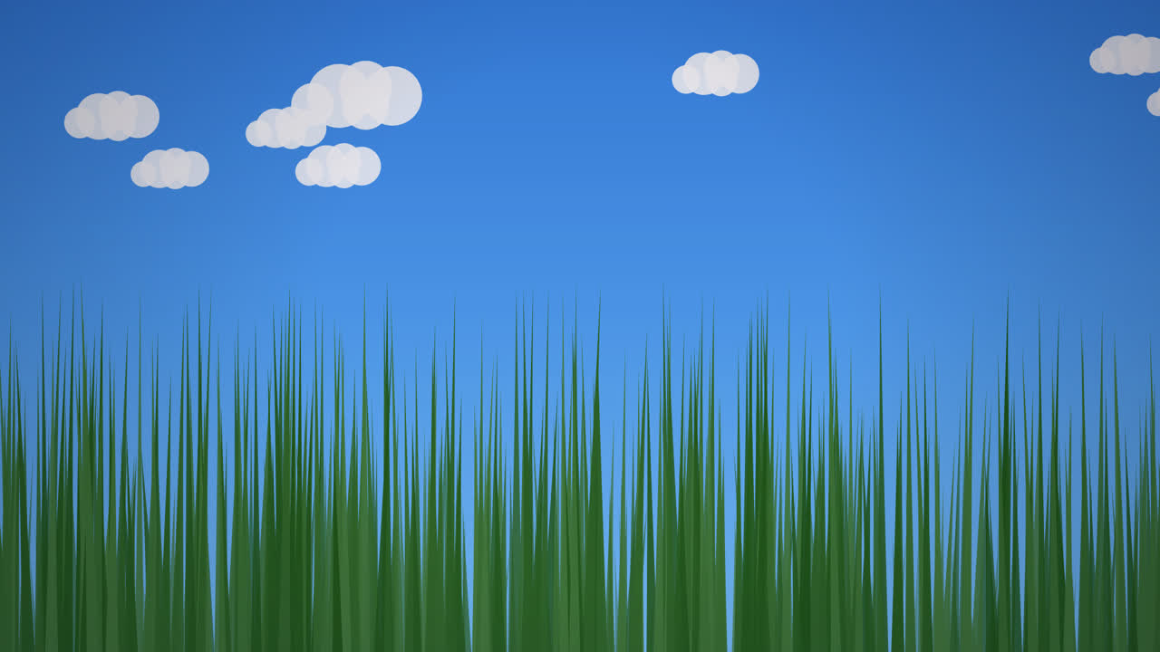 （实时昼夜交替，天气自然变化）草地