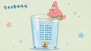 吨吨喝水