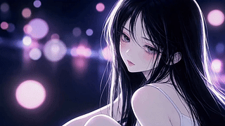 紫夜微光少女
