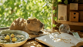 水豚小憩
