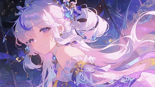 夜紫流金·动态壁纸
