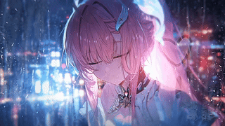 爱弥斯窗外雨天